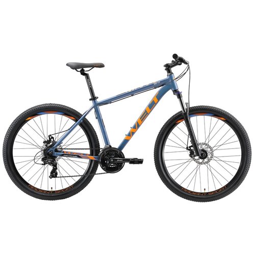 Горный велосипед Welt Ridge 1.0 D 27 (2022) 20" Сине-оранжевый (176-186 см)