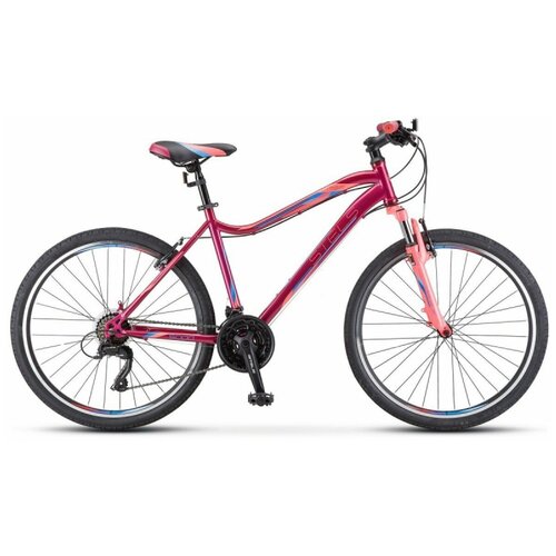 Велосипед "STELS Miss-5000 V -18" -21г.V050 (фиолетовый-розовый)