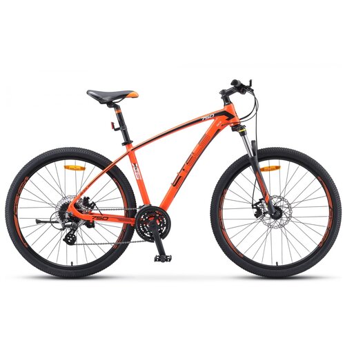 Велосипед Stels Navigator-750 MD 27.5" V010 16" Оранжевый