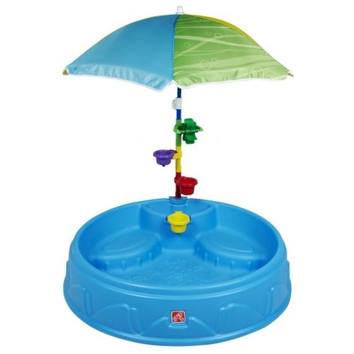 Бассейн для малышей Step2 с зонтиком