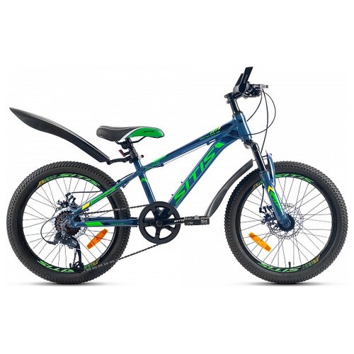 Велосипед SITIS RADE RD210 20" (2022) серо-зеленый