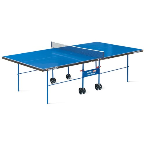 Теннисный стол всепогодный Game blue с сеткой