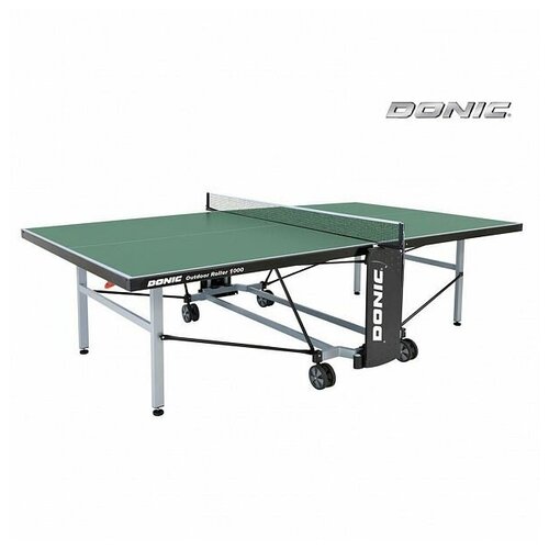 Теннисный стол DONIC OUTDOOR ROLLER 1000 GREEN
