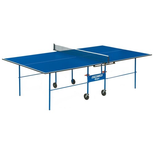 Теннисный стол Olympic с сеткой - стол для настольного тенниса для частного использования со встроенной сеткой.