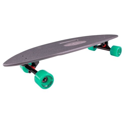 Скейтборд пластиковый Fishboard 31 green 1/4