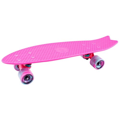 Скейтборд Fishboard розовый