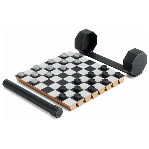 Шахматный набор переносной rolz черный 1016814-040