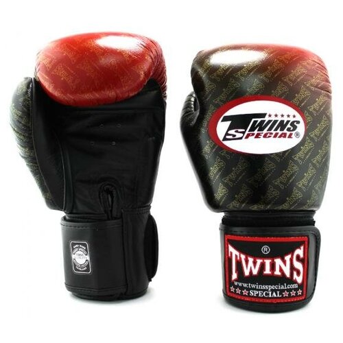 Перчатки боксерские Twins fbgvl3-tw1 fancy boxing gloves черно-красные