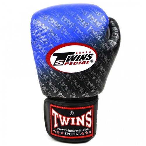 Перчатки боксерские Twins fbgvl3-tw1 fancy boxing gloves черно-синие