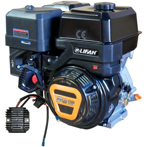 Двигатель бензиновый Lifan KP420 E 18А (17 л.с.