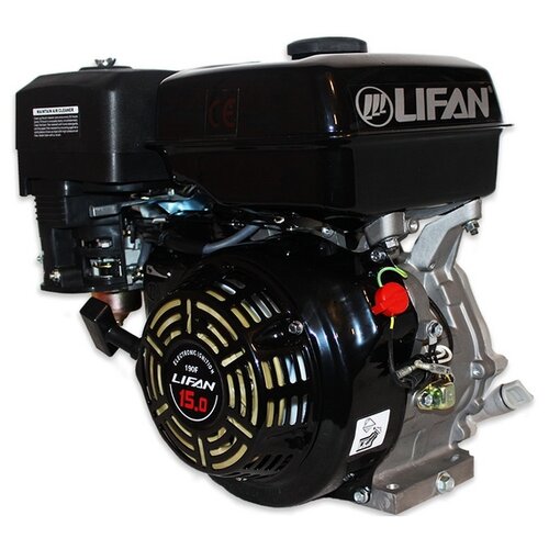 Двигатель бензиновый Lifan 190F ручной стартер (15 л.с.