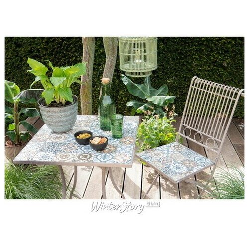 Kaemingk Комплект садовой мебели с мозаикой Гран Тулуз: 1 стол + 2 стула *
