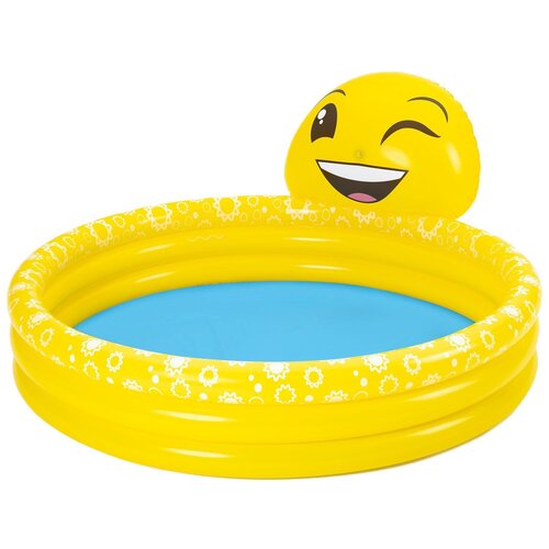 Бассейн Bestway Summer Smiles Sprayer Pool 53081 желтый