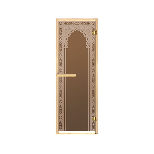 Дверь из стекла «Восточная арка»1