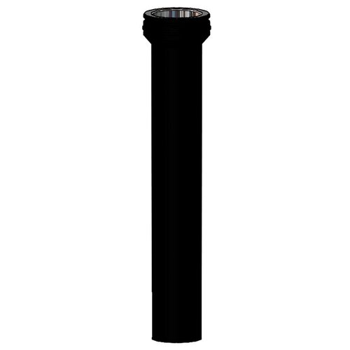 Дымоход Schiedel Permeter 25 Переходник топка (1000 мм) (⌀ 200/250 мм)(Черный цвет)