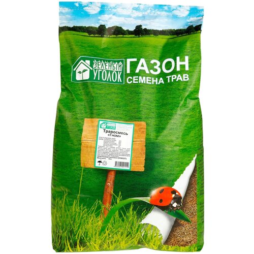 Семена газона Зеленый Ковер Гном 10 кг