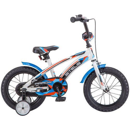 Детский велосипед Stels Arrow 14" V020 (2018) 14 Сине-белый