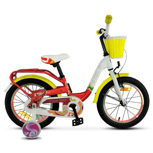 Велосипед Stels 18" Pilot 190 (LU089617) Красный/Желтый/Белый