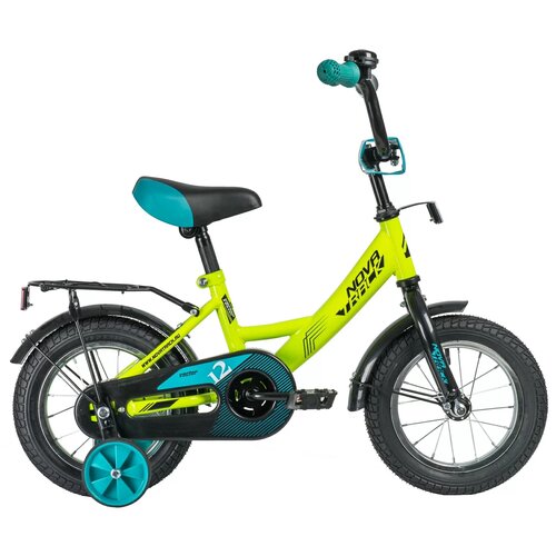 Детский велосипед Novatrack Vector 12 (2020) (салатовый)