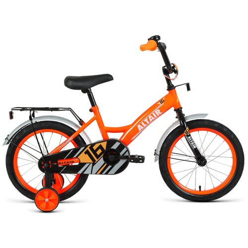 Велосипед Altair KIDS 16 (16'' 1 ск.) 2020-2021 ярко-оранжевый/белый 1BKT1K1C1005