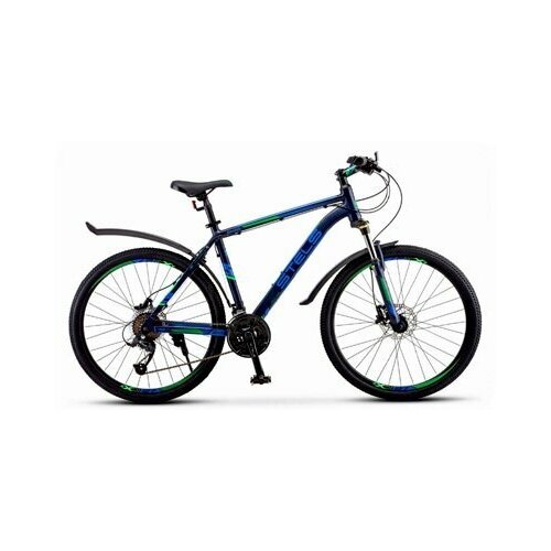 Велосипед Stels Navigator 720 MD 27.5 V010 (2020) 19 темный/синий (требует финальной сборки)