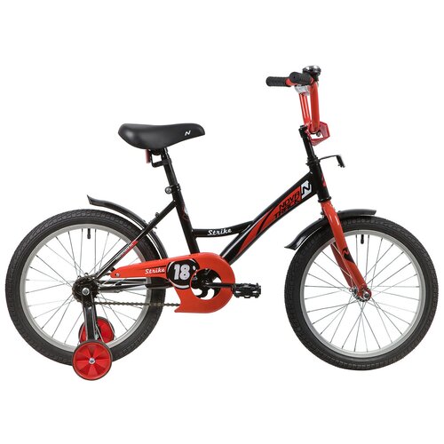 Велосипед 18 детский Novatrack Strike (2020) количество скоростей 1 рама сталь 11