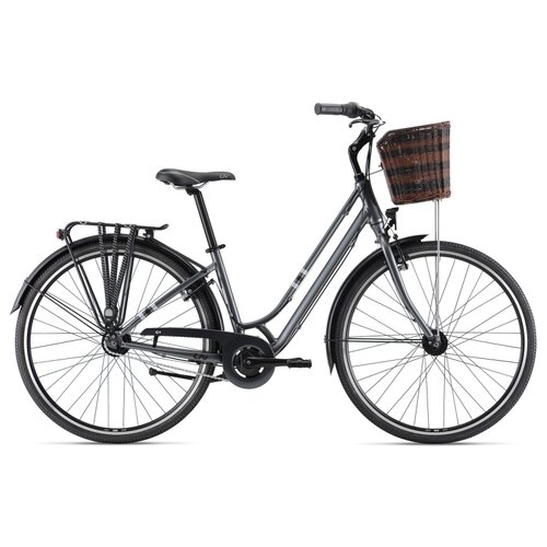 Женский велосипед Giant Flourish 1 (2021) 16" Серый (151-165 см)