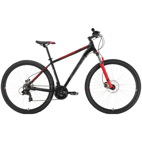 Велосипед Stark Hunter 29.2 HD (2022) (Велосипед Stark'22 Hunter 29.2 HD чёрный/красный 18"