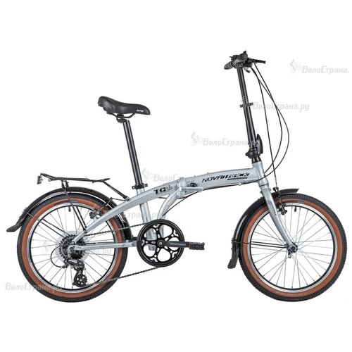 Складной велосипед Novatrack TG 20 Alu. 8 sp. (2021) 20 Серебристый