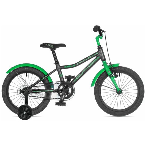 Детский велосипед AUTHOR Stylo серый/зеленый