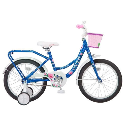 Детский велосипед STELS Flyte Lady 16 Z011 рама 11" Голубой (2019)