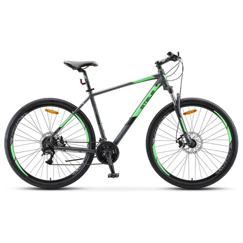 Велосипед Stels Navigator 920 MD V010 Антрацитовый/Зелёный 29 (LU094357)