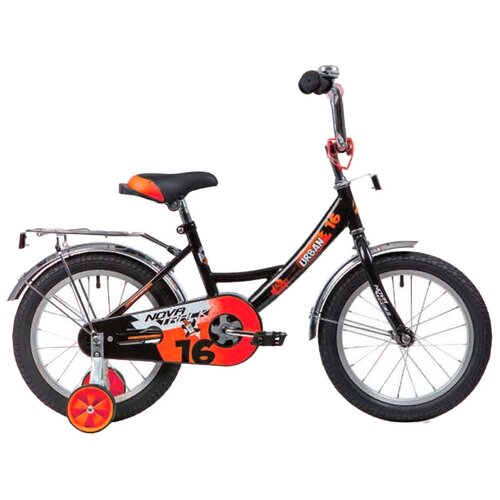Детский велосипед Novatrack Urban 16 (2020) красный