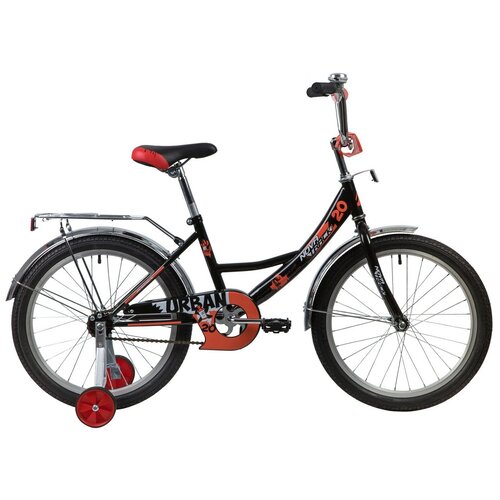 Детский велосипед Novatrack Urban 20 (2020) красный
