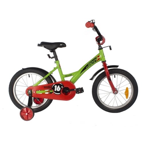 Детский велосипед NOVATRACK Strike 16 (2022) Красный
