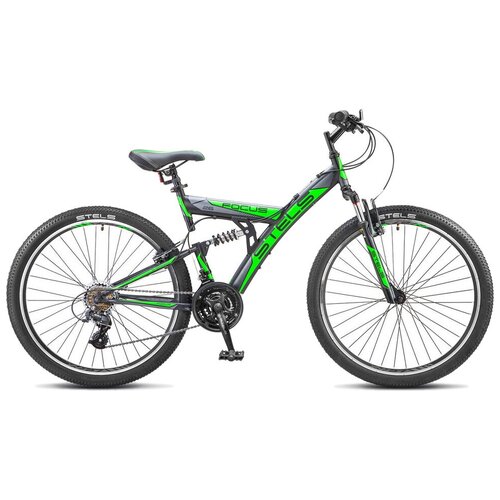 Горный (MTB) велосипед STELS Focus V 26 18-sp V030 (2019) рама 18" Оранжевый/чёрный