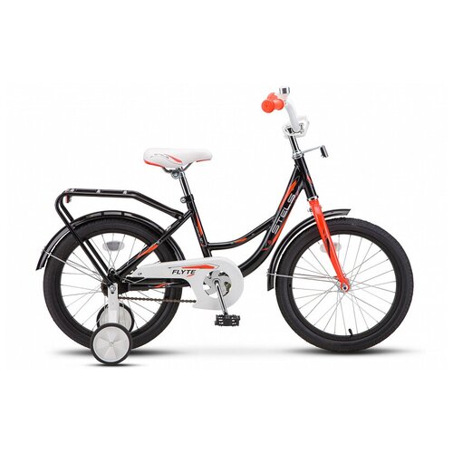 Детский велосипед STELS Flyte 18 Z011 (2020) черный/салатовый