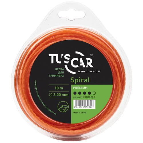 Леска для триммера TUSCAR Spiral Premium