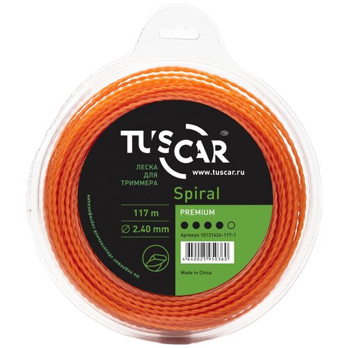 Леска для триммера TUSCAR Spiral Premium