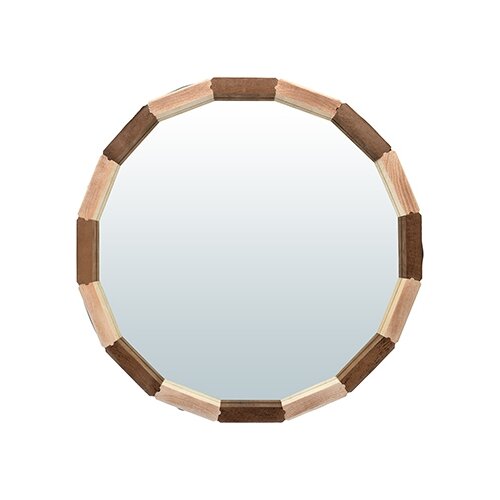 Зеркало-бочонок «Контраст» 32 см