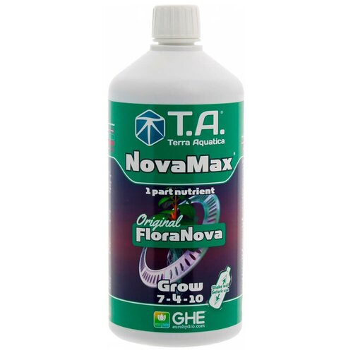 Удобрение Terra Aquatica NovaMax Grow 1л (GHE Flora Nova)