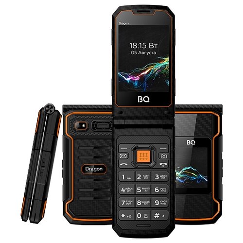 Телефон BQ 2822 Dragon Dual Sim Black+Orange