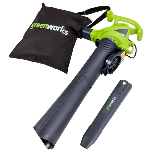Greenworks Воздуходув-пылесос электрический GreenWorks GBV2800