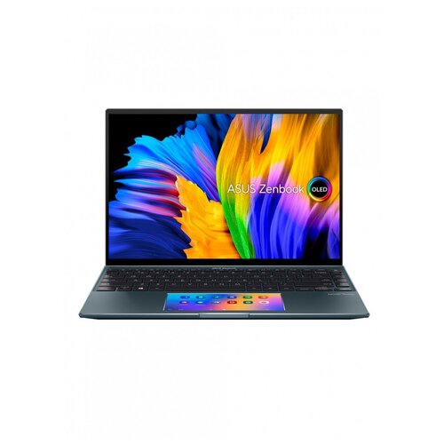 Ноутбук Asus Zenbook 14X OLED UX5400EA-KN132T Pine grey Core i5-1135G7/8G/512G SSD/14" OLED WQXGA+ (2880x1800)/Iris Xe Graphics/WiFi/BT/ScreenPad/Win10 (90NB0TA3-M02340)