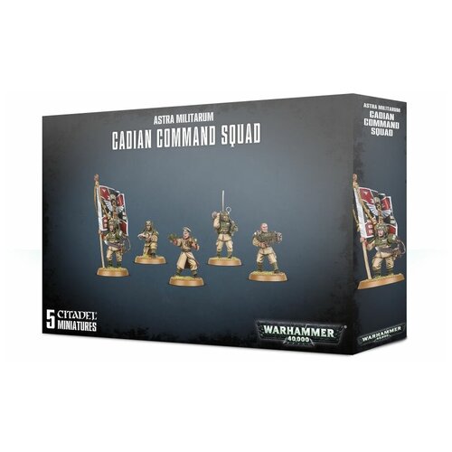 Games Workshop Cadian Command Squad Warhammer 40000