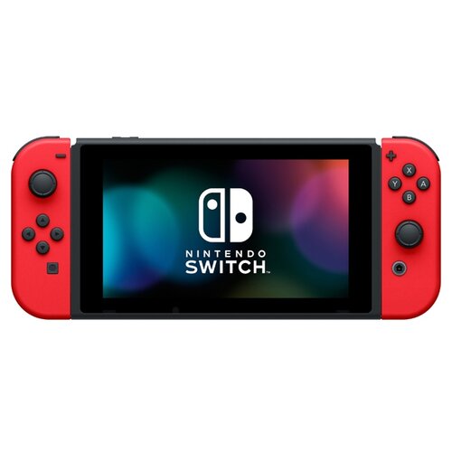 Игровая приставка Nintendo Switch «неоновый красный/неоновый синий» + Splatoon 2