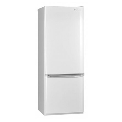Холодильник Electrofrost 128 белый с серебристыми накладками
