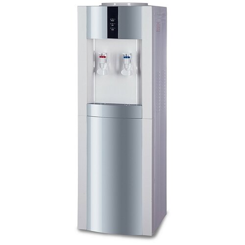 Кулер для воды с холодильником Экочип V21-LF white+silver
