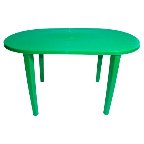 Стол разборный пластиковый темно-зеленый 140x80x71 см