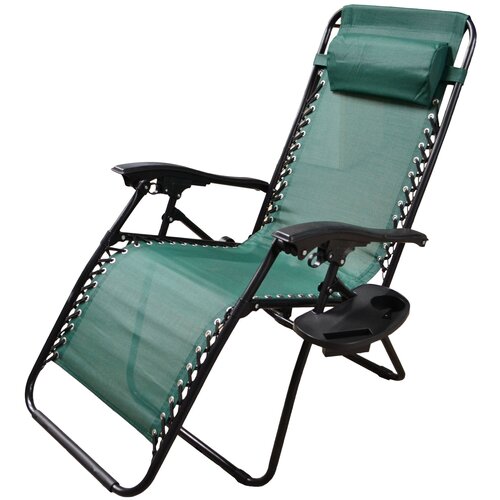 Кресло -шезлонг Фиеста арт.CK-175 черный зеленый